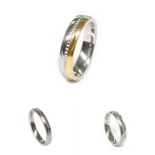 Edelstahl Ringe Partnerringe Silber Damen Herren Trauringe Ring Ehering