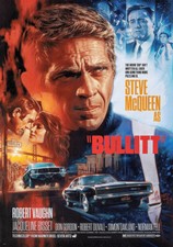 Bullitt poster plakat - bullitt, (1968)