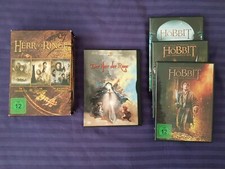 DVD Sammlung HERR DER RINGE 1+2+3 plus Zeichentrick & DER KLEINE HOBBIT 1+2+3