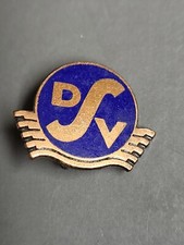 Alte Brosche Ehrennadel Bronze DSV Deutscher Schwimm Verband   ( 69 )