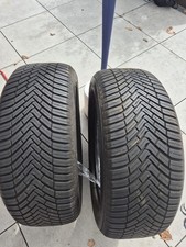 2x Continental AllSeasonContact 235/55 R18 100V M+S  , Ca 6.5mm Allwetter