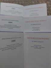 Fritz reuters werke drei - reuters, in