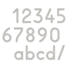 Heibi 1x MAX Hausnummer/Buchstabe zur Wahl Edelstahl 10/16 cm 0 1 2 3 4 5 6 7 8 