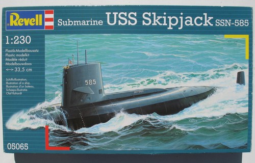 Revell 05065 submarine uss - revell,