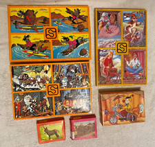 DDR Kinderpuzzle Konvolut – 6x Original mit OVP – guter Zustand