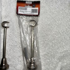 2X Bojanek Antik Gold METAL Gardinenstangenhalterung Neu u. Gebraucht
