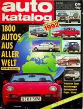 Autokatalog - AMS - Auto Motor und Sport 1992 - Nr.35