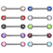 Brustwarzen Piercing Brust