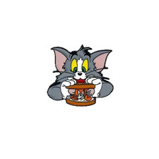 Anstecker Tom & Jerry Pin