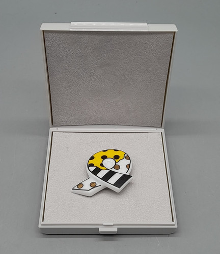 Rosenthal schmuck brosche - rosenthal, pop