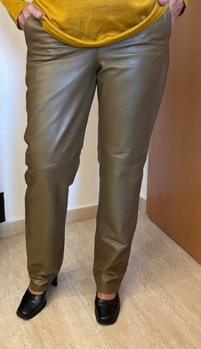 Damen lamm nappa echtlederhose - lamm-nappa,
