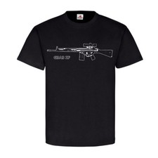 G3A3 ZF Gewehr Scharfschütze Fallschirmjäger BW Sniper Waffe - T Shirt #18584