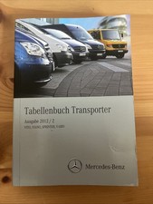 Tabellenbuch Mercedes Benz
