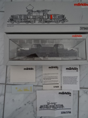 Märklin lok 37569 be6 - märklin, be6/8