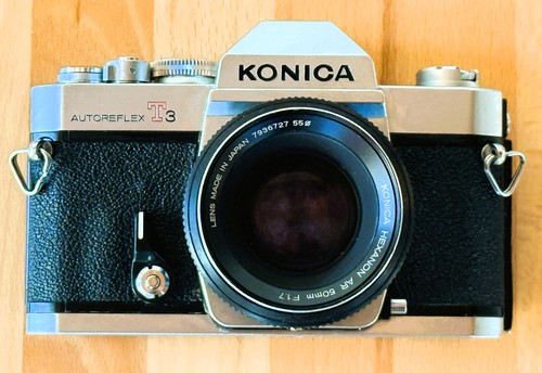 Konica autoreflex - t3, +
