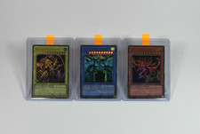 Yu-Gi-Oh! -- Götterkarten -- Obelisk / Slifer / Geflügelter Drache -- 25th Ed