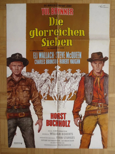 Die glorreichen sieben - die, sieben-yul