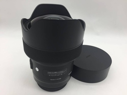 Sigma 14mm hsm art - f1.8, dg