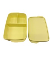 Tupperware Clevere Pause Lunchbox Limette 1 l Brotdose Sandwichbox Frühstück