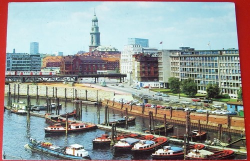 Hamburg 1971 hafen kajen - ~1971,