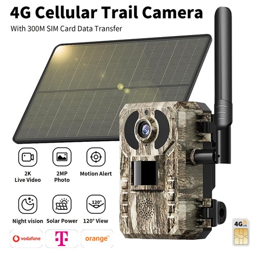 Live video wildkamera - 4g, 4mp