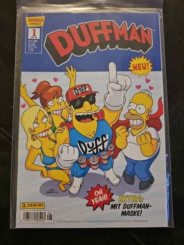 Duffman comic heft - -,