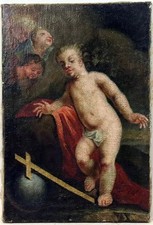 Barockgemälde Jesuskind mit