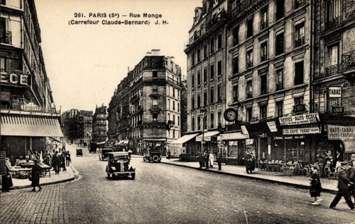 Paris rue monge - ak,