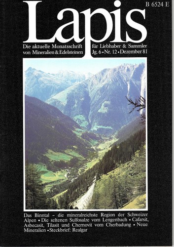 Lapis heft 1981 - 12/1981, das