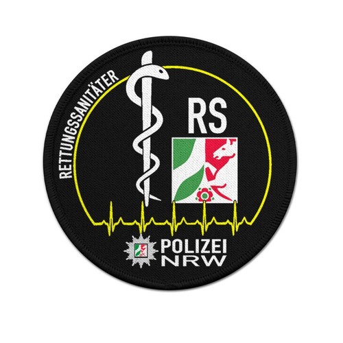 9cm patch rettungssanitäter - 9cm,