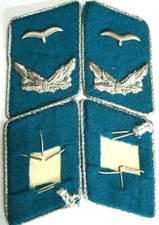 NVA Kragenspiegel Luftwaffe Pilot Flieger  NVA Effekten Ähn.Wehrmacht Leutnant