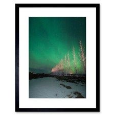Island Aurora Borealis grüne