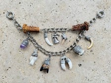 Charivari Anhänger Rehorn Trachtenkette ca.32cm absolutes Unikat Oktoberfest