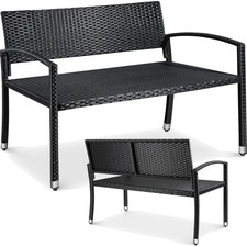 Gartenbank Rattan, Polyrattan