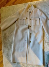 Marc o Polo Wollmantel Hemdkragen Gr.34 sand beige WOLLE NEU