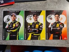 Original Autogrammkarte Sammlung - DTM 2025 persönlich - Güven,Schuring,Preining