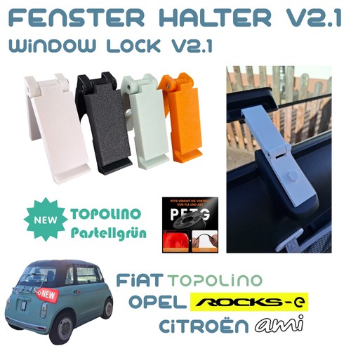 Fenster halter für fiat - fenster,