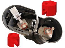 2x Ersatzmutter passend für