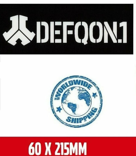 Defqon 60x215mm - -,