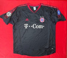 FC Bayern Trikot, T-Com, 2004/05, Grösse XXL, schwarz "Guerrero 33" - WIE NEU