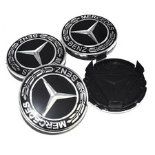 4x Nabendeckel 75mm  für MERCEDES BENZ Nabendeckel Radnaben Nabenkappen Radkappe