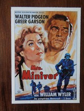 Filmplakatkarte / moviepostercard  Mrs.Miniver  Greer Garson, Walter Pidgeon