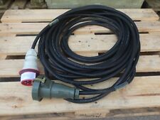 Verlängerungskabel 380V Starkstromkabel 25m 5G4 /5x4mm2/32A/ Bundeswehr 476