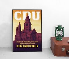 Poster CDU - Deutschland