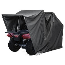 Defekt: Zeltgarage / Faltgarage für Motorräder und Quads/ATVs XXXL schwarz