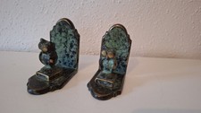 Buchstützen Bronze Eule