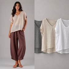 Damen Bluse Tunika T-Shirt