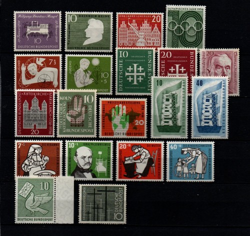 Briefmarken bund 1956 - briefmarken, postfr