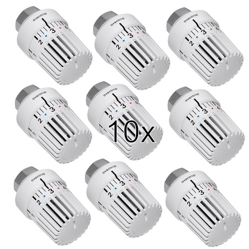 10x oventrop thermostatkopf - thermostatkopf, m