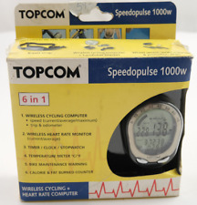 Fahrradcomputer Topcom Speedopulse 1000w 6in1 Tacho kabellos #8.4 613 A18